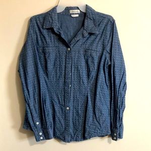 Van Heusen, women’s button down